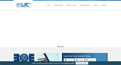Desktop Screenshot of inlac.es