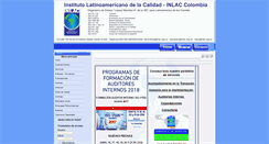 Desktop Screenshot of inlac.org.co