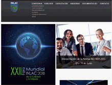 Tablet Screenshot of inlac.org